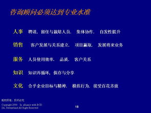 德勤管理咨詢(xún)的程序、技能與信息化支持平臺(tái)探析
